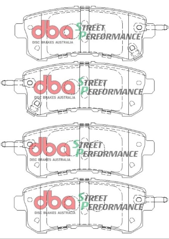 DBA — DBA 11-13 Infiniti QX56 (Rear Rotor) SP Performance Rear Brake Pads
Brake Pad