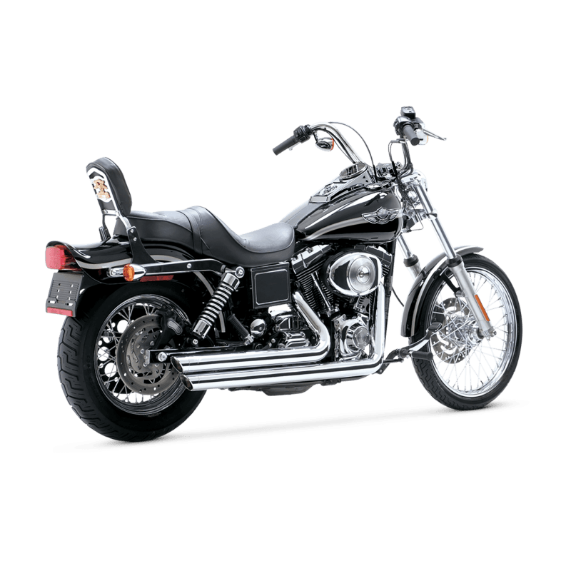 Vance and Hines — Vance & Hines HD Dyna 91-05 Big Shots Staggered Full System Exhaust