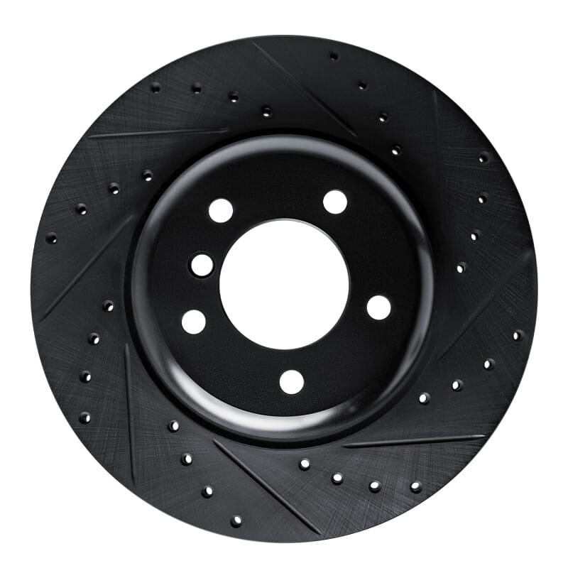 R1 Concepts — R1 09-16 BMW Z4 Front Right Drilled & Slotted Black Brake Rotor
R1 Brake Rotor Drill