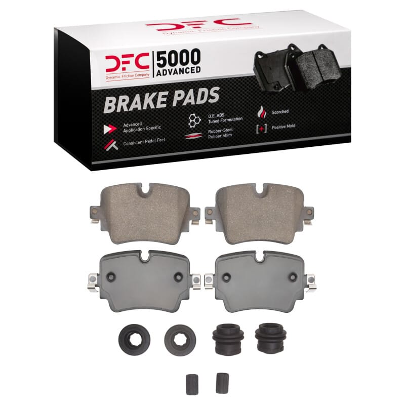 DFC — DFC 16-19 Jaguar XJ Rear 5000 Advanced Ceramic Brake Pads and Hardware Kit
DFC Brake Pad Set