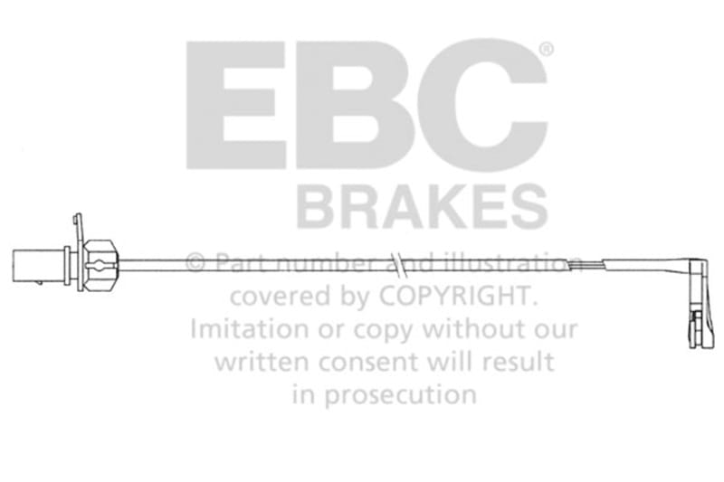 EBC — EBC 2011 Audi A6 2.0L Turbo Rear Wear Leads
DscBrkPadWrSnsr
