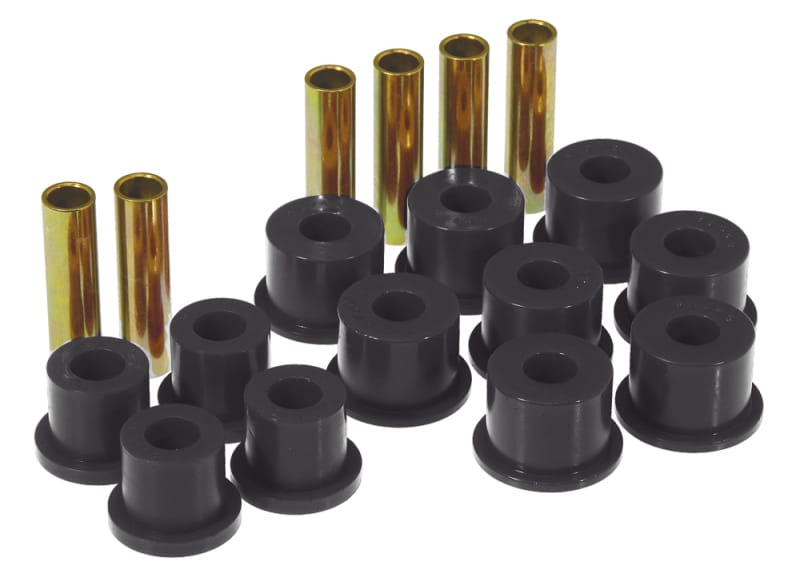 Prothane — Prothane 88-98 GM 2/4wd Rear Spring & Shackle Bushings - Black
SPRING/SHACKLE BUSH