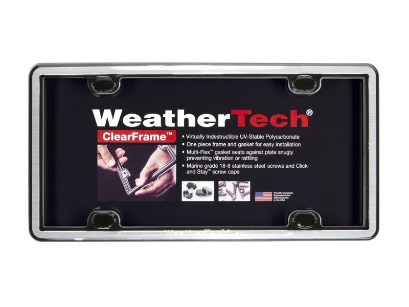 WeatherTech — WeatherTech ClearFrame Kit - Brushed Stainless
License Plate Frame
LicensePlateFrame