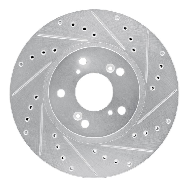 R1 Concepts — R1 99-14 Acura TSX Front Right Drilled & Slotted Silver Brake Rotor
R1 Brake Rotor Drill