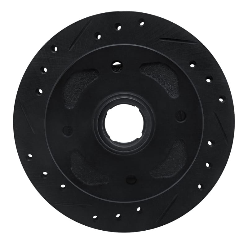 R1 Concepts — R1 79-83 Mazda RX-7 Front Left Drilled & Slotted Black Brake Rotor
R1 Brake Rotor Drill
