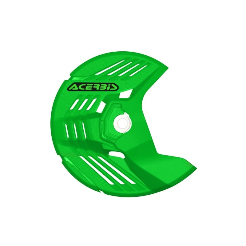Acerbis — Acerbis 21+ Fantic/ Kawasaki/ 17+ Honda/ 2024 Sherco/ 04+ Yamaha Disc Cover- Linear J - Green