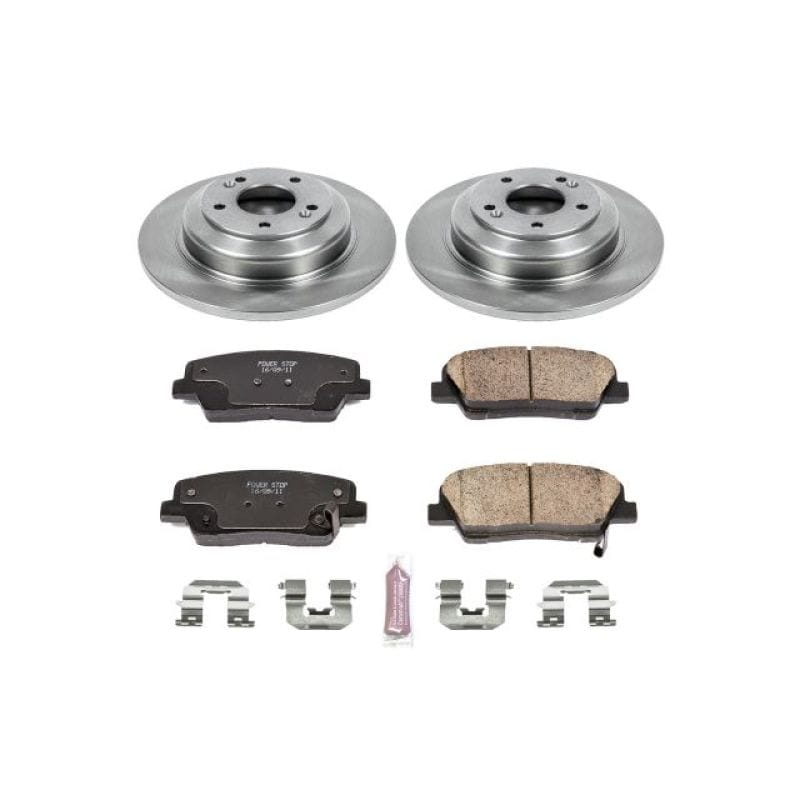 PowerStop — Power Stop 10-16 Hyundai Genesis Coupe Rear Autospecialty Brake Kit