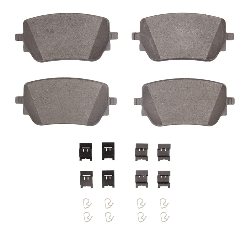 DFC — DFC 20-25 Mercedes-Benz EQB 300 Rear 5000 Advanced Low Metallic Brake Pads and Hardware Kit