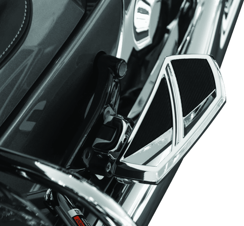Kuryakyn — Splined Peg And Board Mount Adapters For Indian Chrome Rear