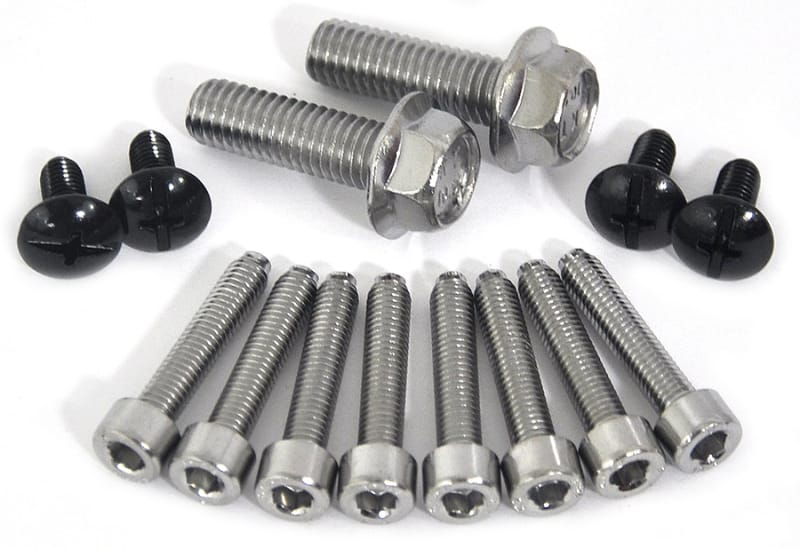 Cycra — Cycra Replacement Hardware Series 1 - Black/Silver