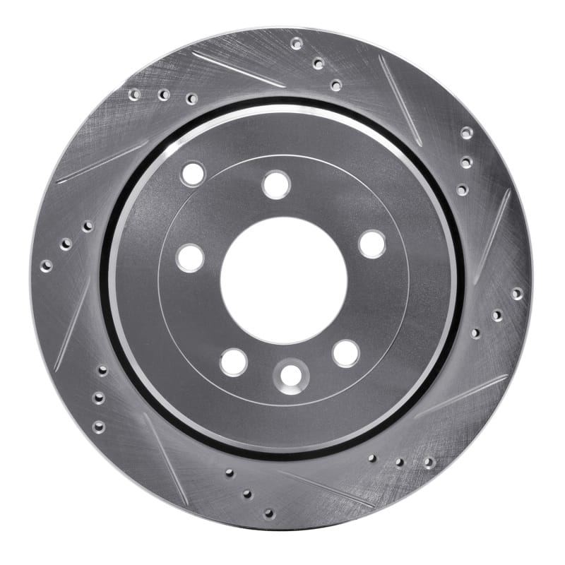 R1 Concepts — R1 05-07 Land Rover LR3 Rear Right Drilled & Slotted Silver Brake Rotor
R1 Brake Rotor Drill