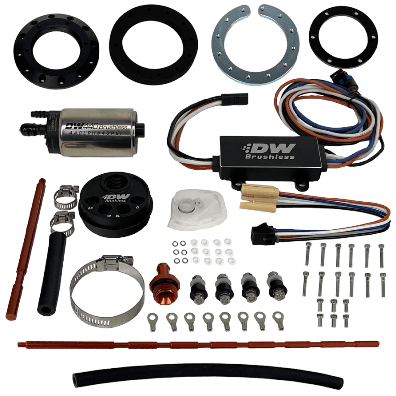 DeatschWerks — DeatschWerks Universal In-Tank Pump Mount w/ DW440 Brushless 415lph Fuel Pump & Controller
Surge Tanks
