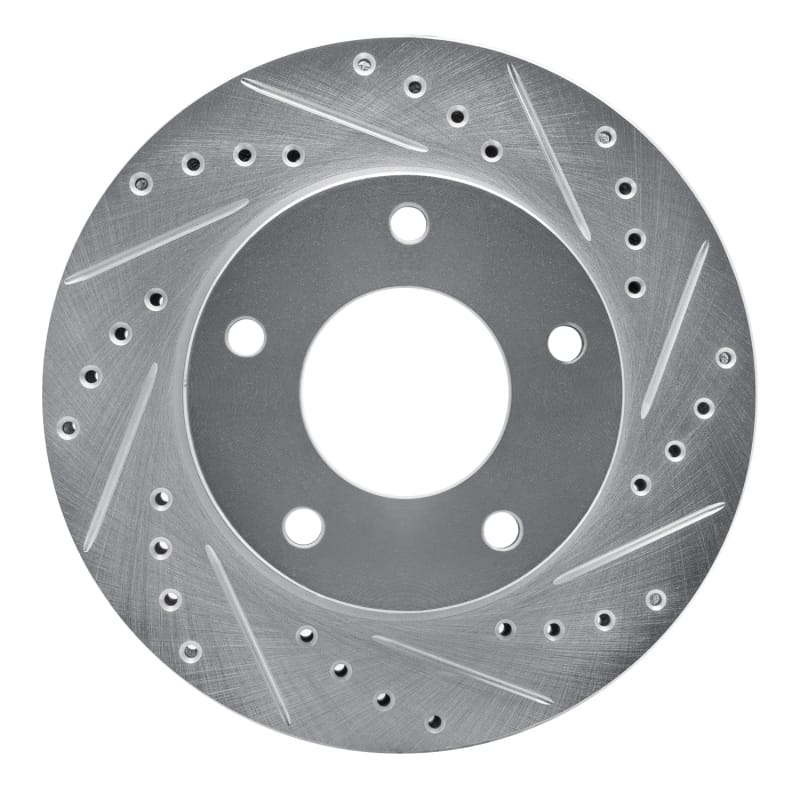 R1 Concepts — R1 69-78 Cadillac Eldorado Front Right Rear Right Drilled & Slotted Silver Brake Rotor
R1 Brake Rotor Drill