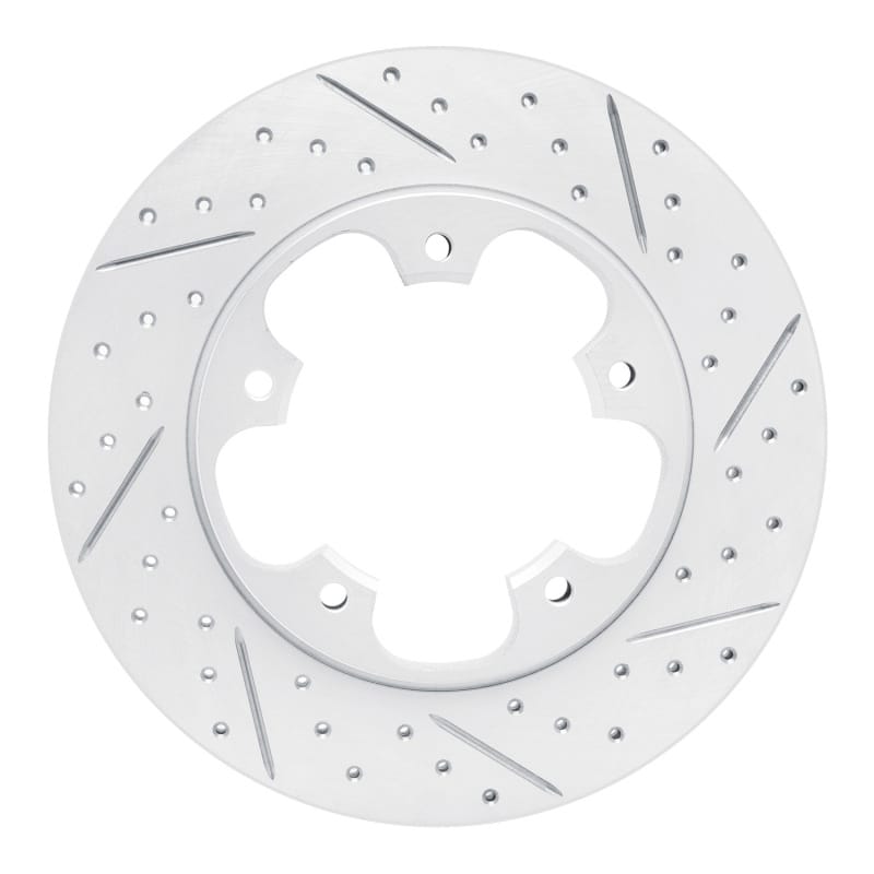 R1 Concepts — R1 15-26 Ford Transit-250 Rear Right Drilled & Slotted Geo-Carbon Rotor