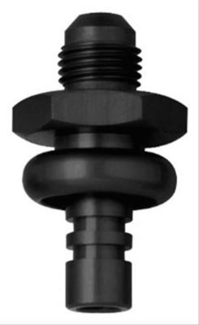 Fragola — Fragola -6AN x Ford E.F.I. Return .435in Shank - Black