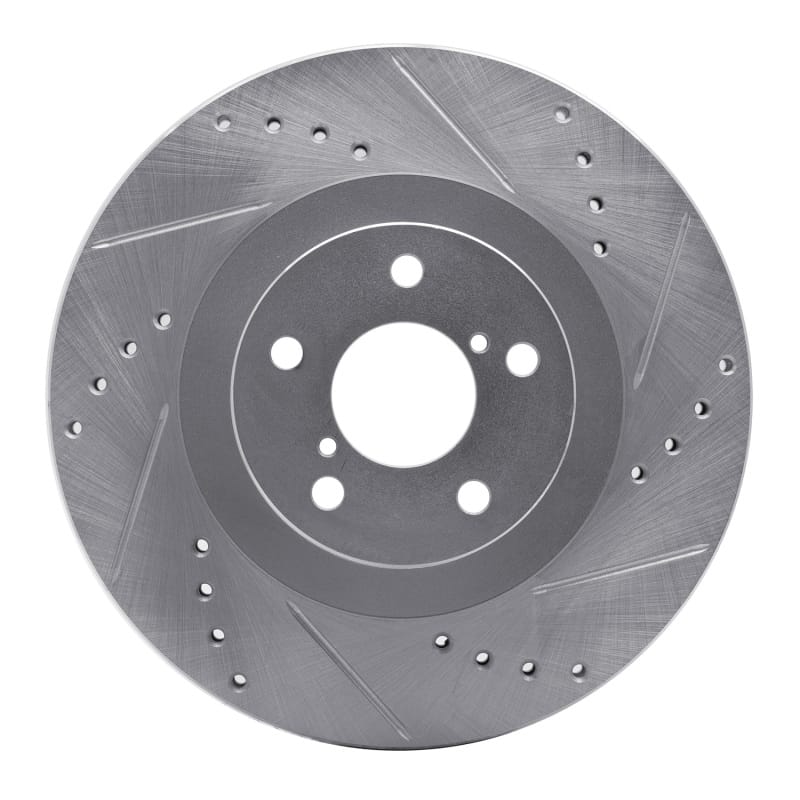 R1 Concepts — R1 01-08 Saab 9-2X Front Right Drilled & Slotted Silver Brake Rotor
R1 Brake Rotor Drill