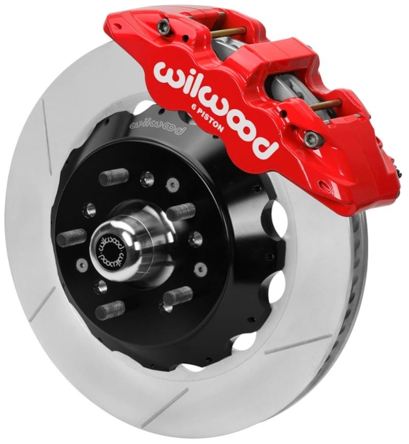 Wilwood — Wilwood 70-81 FBody/75-79 A&XBody AERO6 Frt BBK 14in Rtr Red Calipers Use w/ Pro Drop Spindle