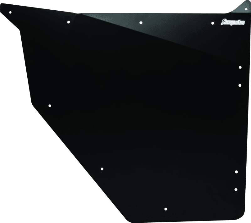 DragonFire Racing — Door Skin, Front Passenger, Black