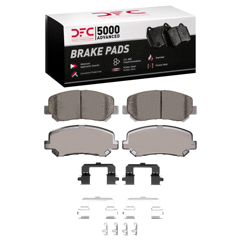 DFC — DFC 13-25 Mazda CX-5 Front 5000 Advanced Ceramic Brake Pads and Hardware Kit
DFC Brake Pad Set