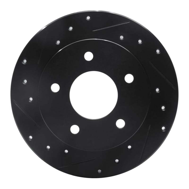 R1 Concepts — R1 86-92 Buick Reatta Rear Left Drilled & Slotted Black Brake Rotor
R1 Brake Rotor Drill