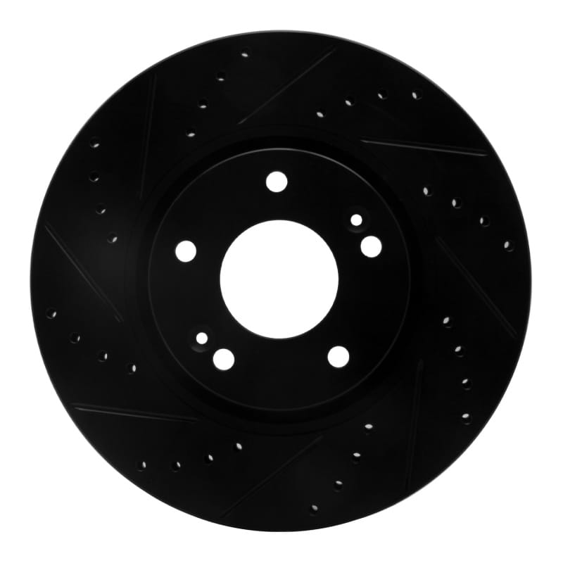 R1 Concepts — R1 05-24 Hyundai CRETA (Mexico) Front Left Drilled & Slotted Black Brake Rotor
R1 Brake Rotor Drill