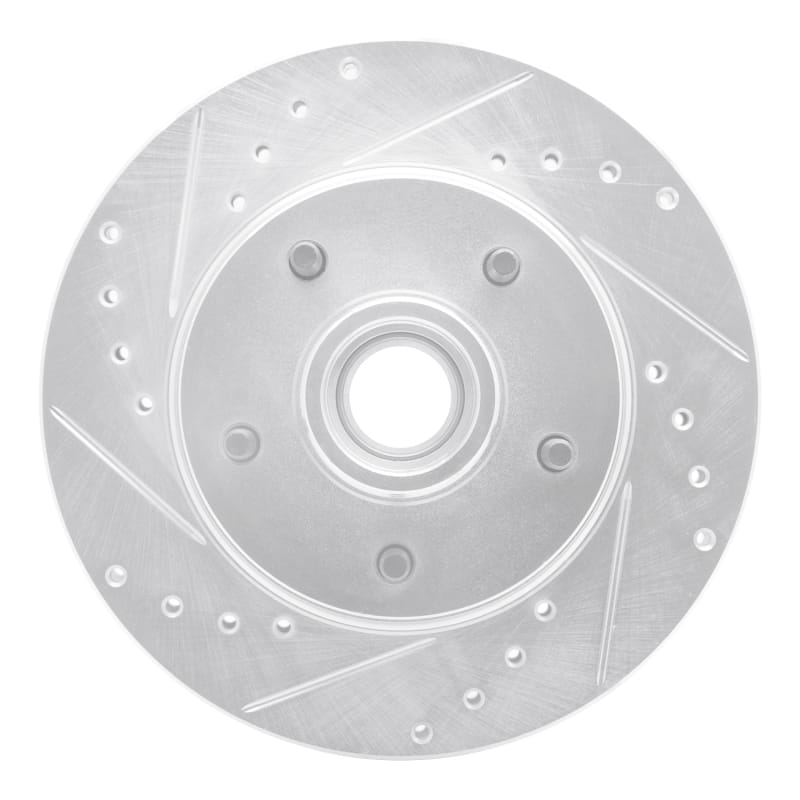 R1 Concepts — R1 1970-1981 Buick Estate Wagon Front Left Drilled & Slotted Silver Brake Rotor
R1 Brake Rotor Drill