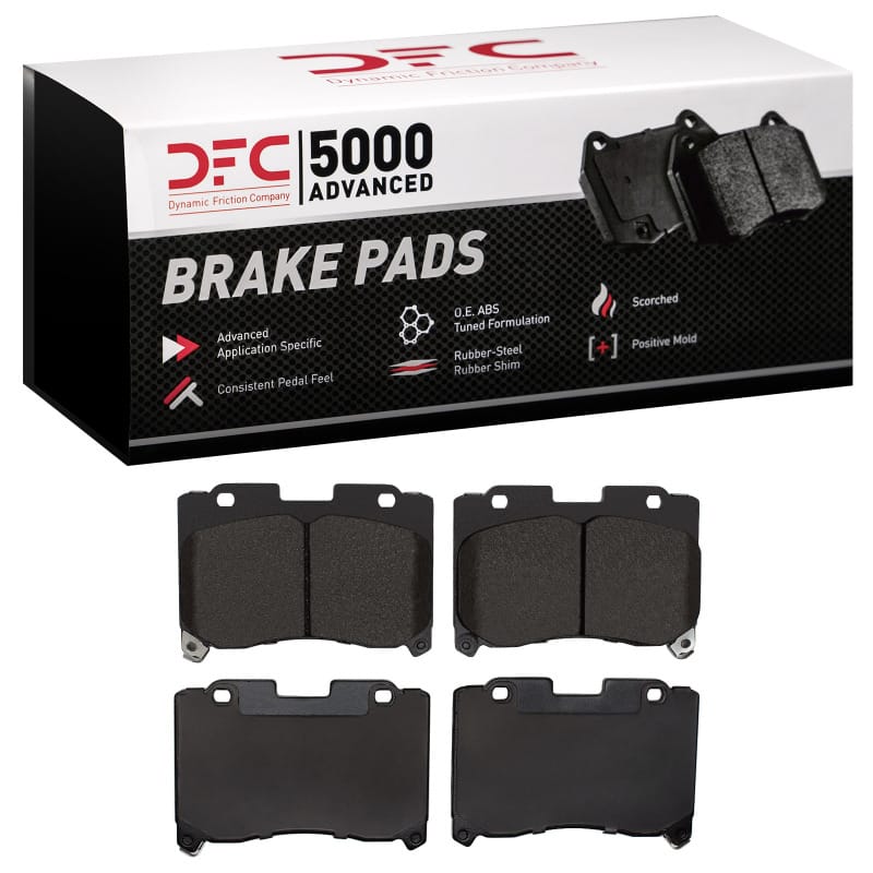 DFC — DFC 93-98 Toyota Supra Front 5000 Advanced Ceramic Brake Pads
DFC Brake Pad Set
