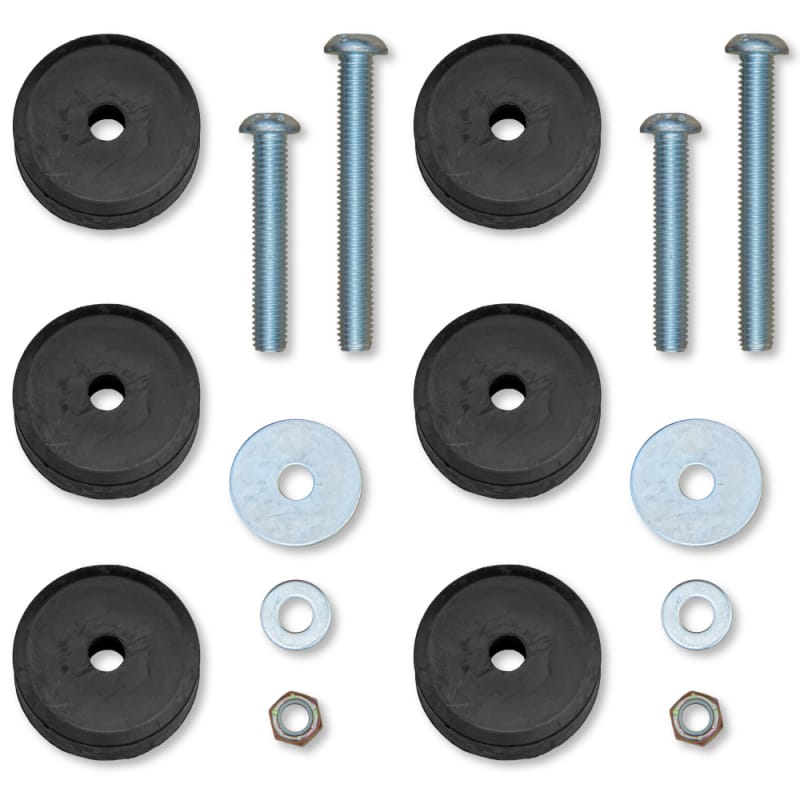Rock Krawler — Rock Krawler 07-18 Jeep Wrangler JK/JKU Stackable Front & Rear Bump Stop Kit