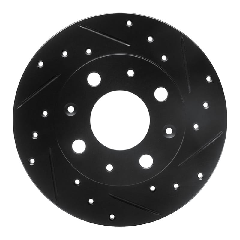 R1 Concepts — R1 79-83 Honda Civic Front Right Drilled & Slotted Black Brake Rotor
R1 Brake Rotor Drill