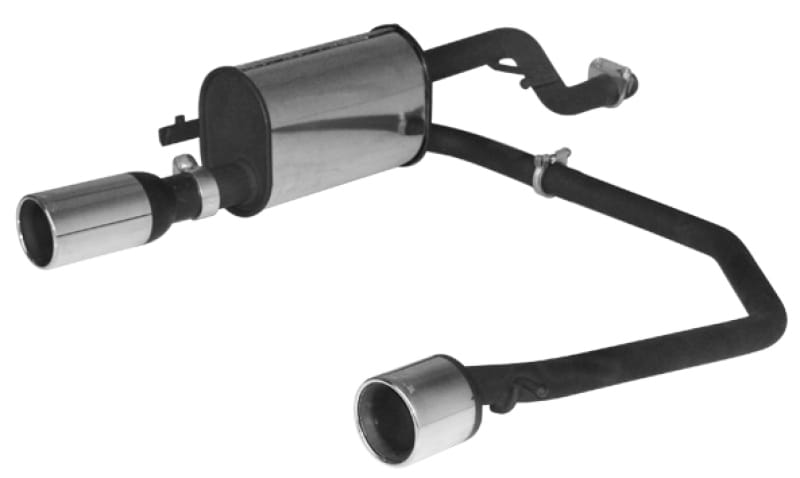 Remus — Remus Opel Corsa D With Original Sport Rear Skirt 2006 1.0L Axle Back