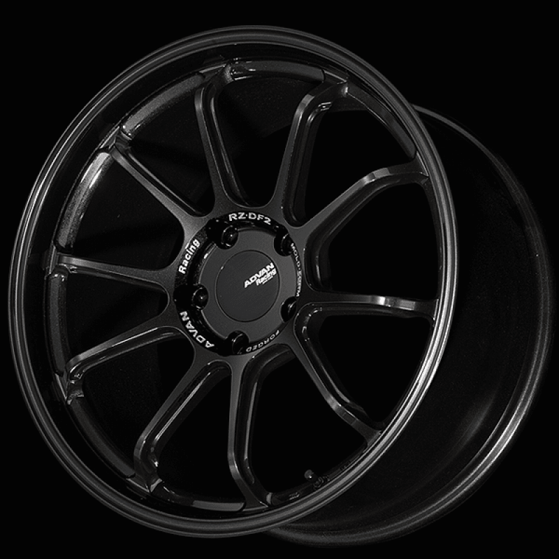 Advan — Advan RZ-DF2 for Porsche 20x11.0 / +50 Offset / 5x130 / 71.6mm Bore / Racing Titanium Black