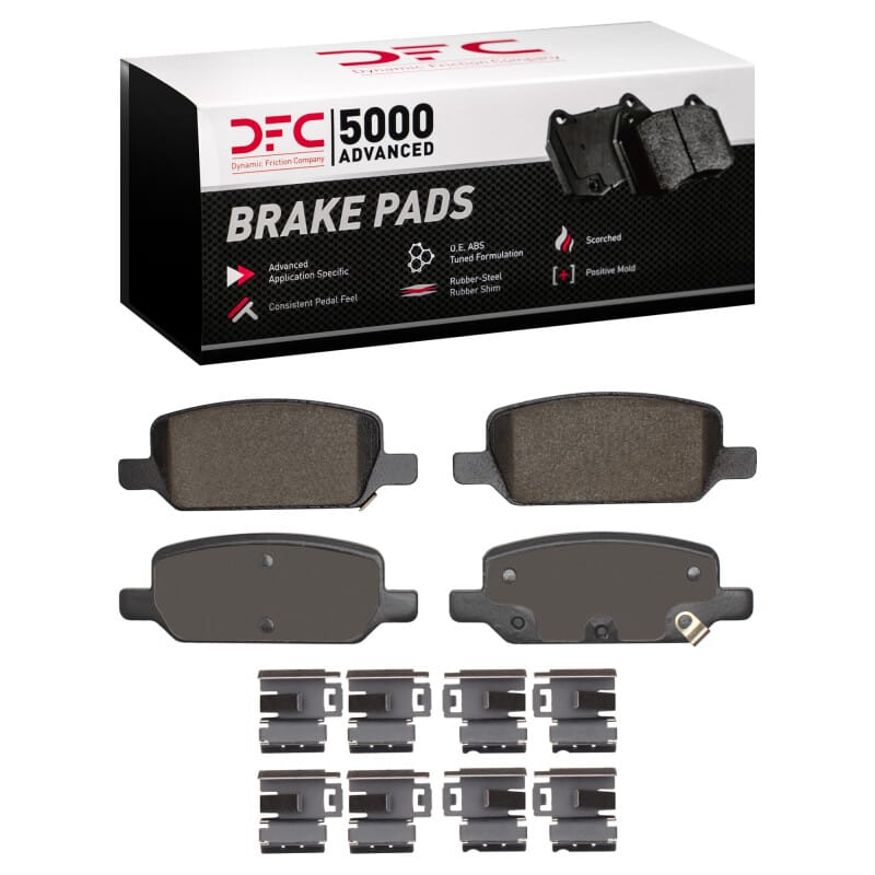 DFC — DFC 17-25 Tesla Model Y Rear 5000 Advanced Ceramic Brake Pads and Hardware Kit