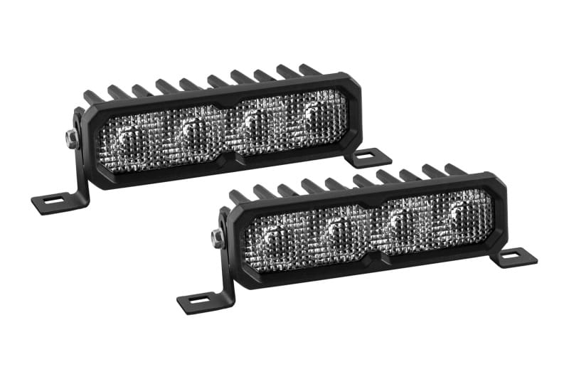Diode Dynamics — Diode Dynamics SS6 Pro White Flood Standard ABL (pair) 6000K