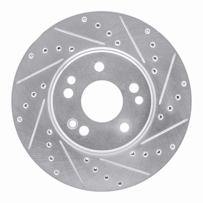 R1 Concepts — R1 90-98 Mercedes-Benz 300SL Front Right Drilled & Slotted Silver Brake Rotor
R1 Brake Rotor Drill
