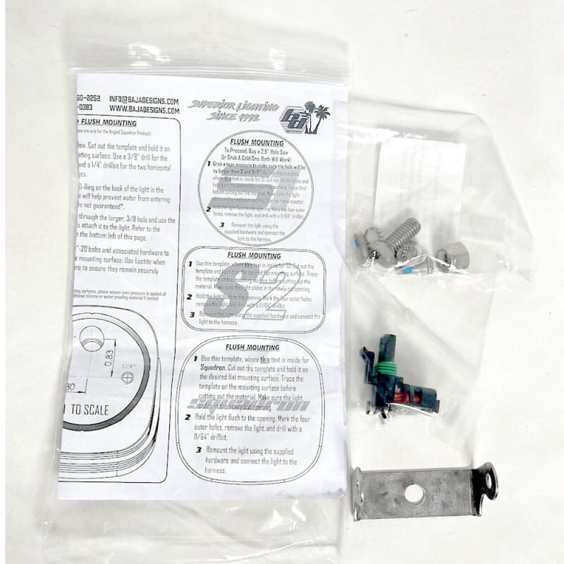 Baja Designs — Baja Designs Parts Bag S2/Squadron - Single