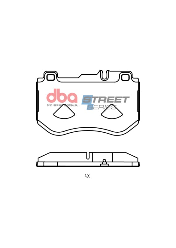 DBA — DBA 19-20 Mercedes-Benz C300 AMG Sport Package Front Street Series Brake Pads
Brake Pad