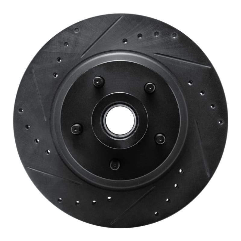 R1 Concepts — R1 69-73 Chrysler Newport Front Left Drilled & Slotted Black Brake Rotor
R1 Brake Rotor Drill