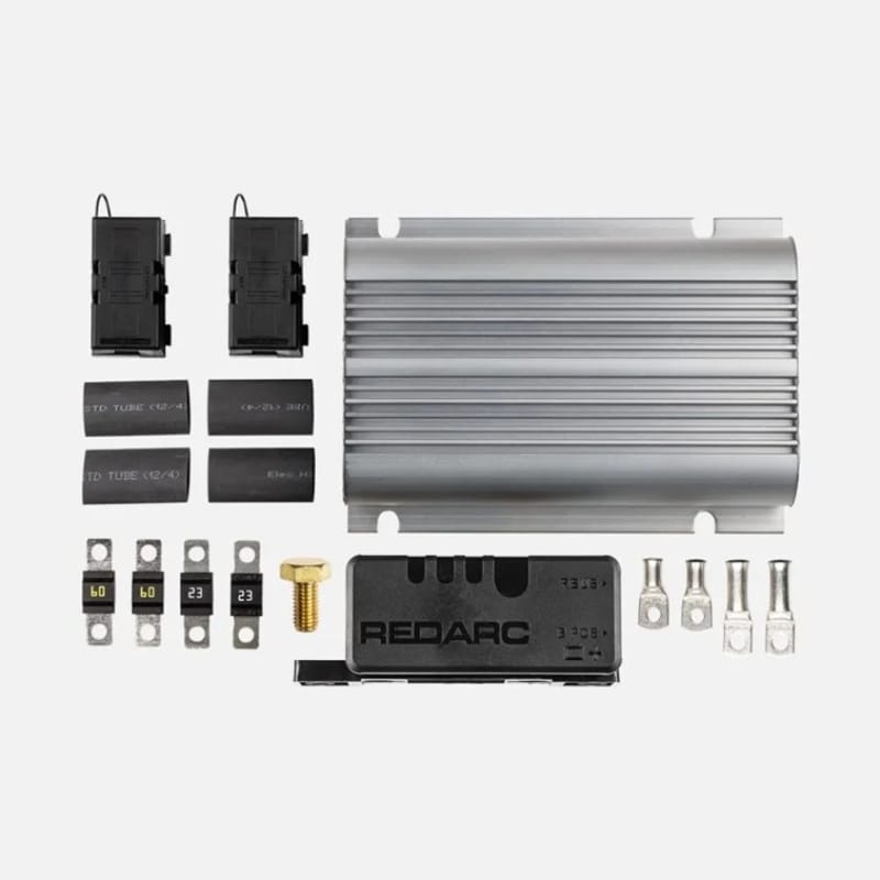 REDARC — REDARC Trailer Power Kit w/Vehicle to Trailer Battery Charger/Smart Battery Monitor/Fuses