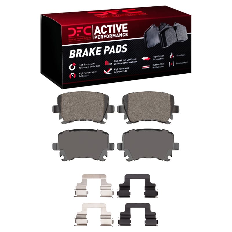 DFC — DFC 06-21 Audi TT Quattro Rear Active Performance Pads and Hardware Kit
DFC Brake Pad Set