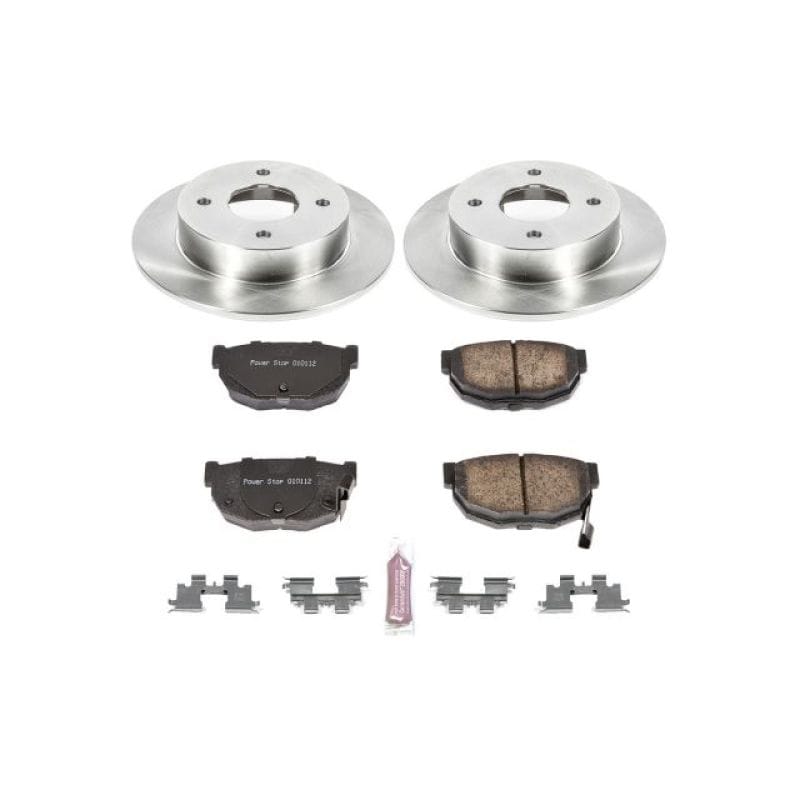 PowerStop — Power Stop 89-98 Nissan 240SX Rear Autospecialty Brake Kit