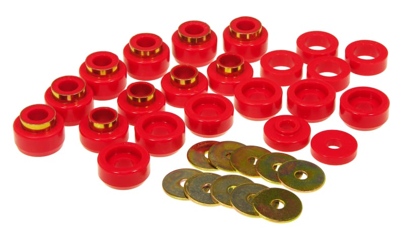 Prothane — Prothane 87-96 Jeep Wrangler Body Mount - Red
BODY/SUB-FRAME MNTS