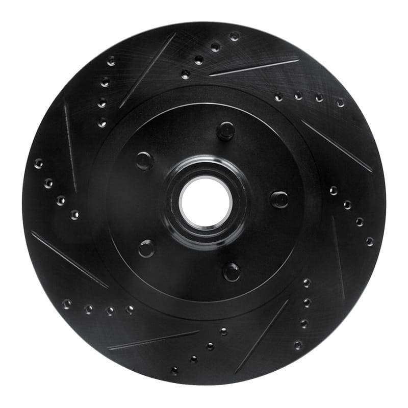 R1 Concepts — R1 01-05 Ford Explorer Sport Front Left Drilled & Slotted Black Brake Rotor
R1 Brake Rotor Drill
