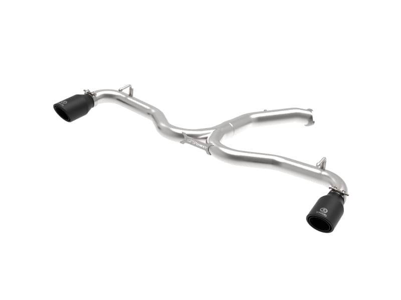 aFe — aFe Takeda 3-2.5in 304 SS Axle-Back Exh System w/Black Tip 2018 Hyundai Elantra GT Sport I4-1.6L (t)
Axle-Back Exhaust