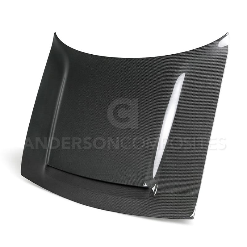 Anderson Composites — Anderson Composites 2018 Dodge Demon Type-OE Carbon Fiber Hood