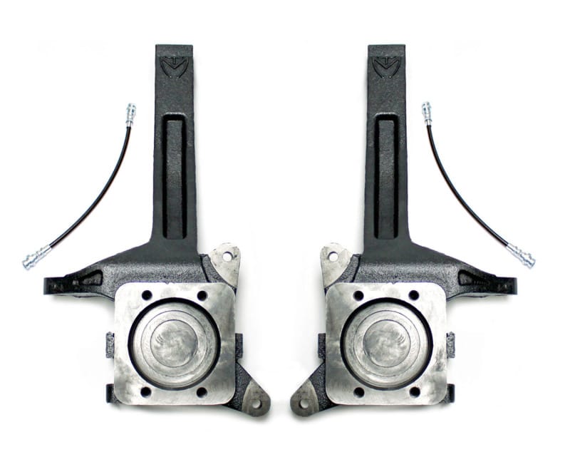 Maxtrac — MaxTrac 07-18 Toyota Tundra 2WD 3.5in Front Lift Spindles w/Extended DOT Compliant Brake Lines
Susp. Spindle Lift