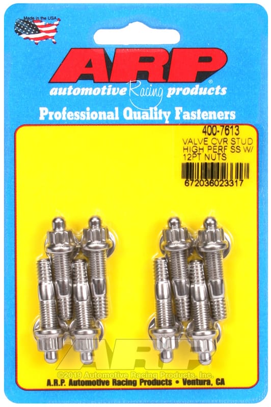 ARP — ARP Hi-Perf SS 12pt Valve Cover Stud Kit