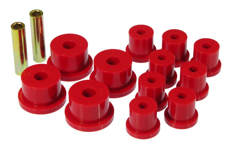 Prothane — Prothane 64-73 Ford Mustang Rear Spring & 1/2in Shackle Bushings - Red
SPRING/SHACKLE BUSH
