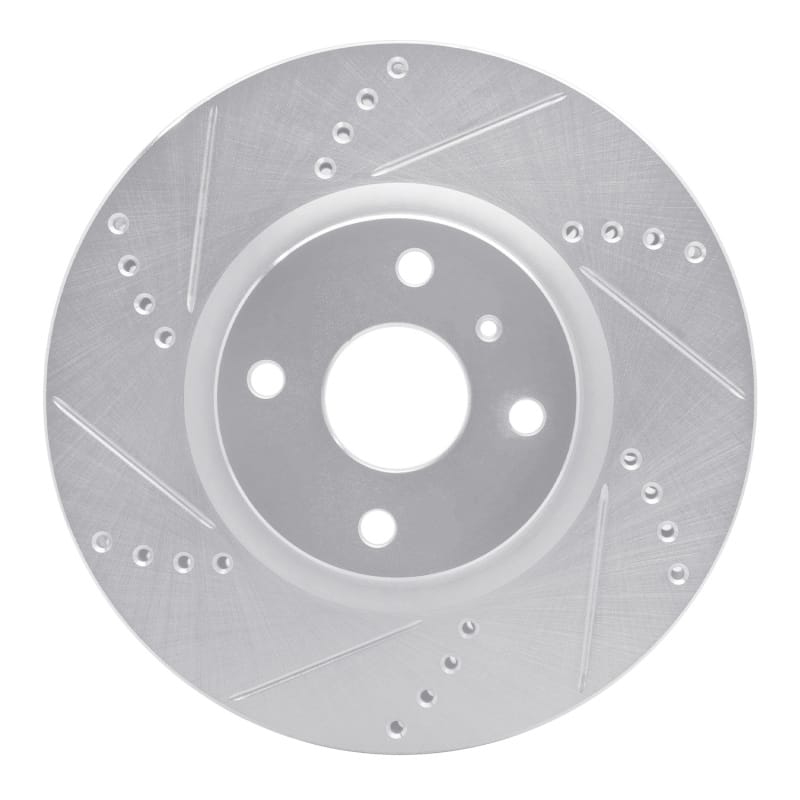 R1 Concepts — R1 2016-2025 Fiat 124 Spider Front Left Drilled & Slotted Silver Brake Rotor
R1 Brake Rotor Drill