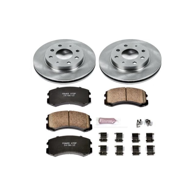 PowerStop — Power Stop 02-07 Mitsubishi Lancer Front Autospecialty Brake Kit