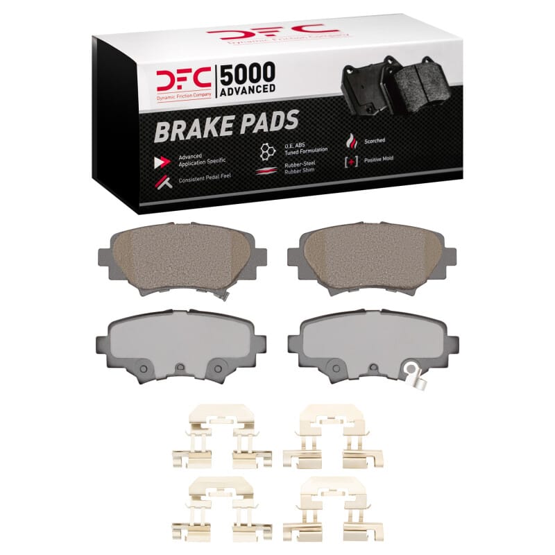 DFC — DFC 14-18 Mazda 3 Rear 5000 Advanced Ceramic Brake Pads and Hardware Kit
DFC Brake Pad Set